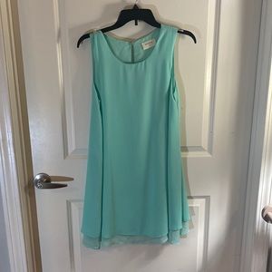 Like New Aqua Loose Flowy Dress